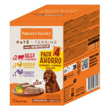Narure's Variety Cão Adulto Médio/Grande Original No Grain Multipack
